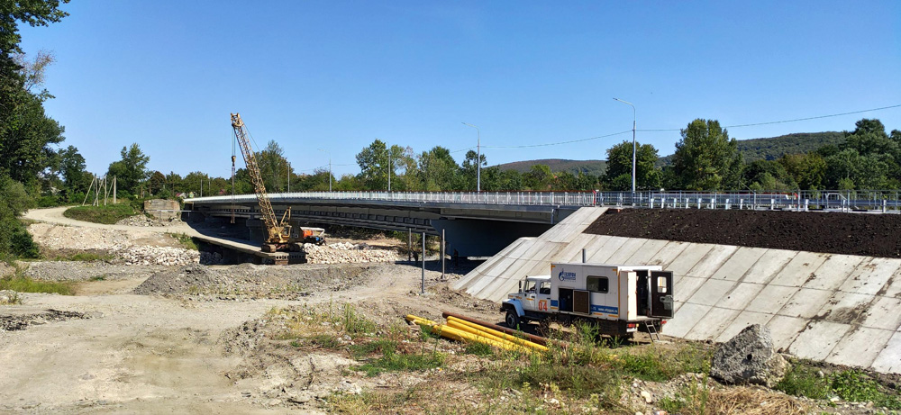 Реконструкция мостового перехода через реку Белая на автомобильной дороге подъезд к п. Тульский на км 8+150 в границах МО «Майкопский район Реконструкция мостового перехода через реку Белая на автомобильной дороге подъезд к п. Тульский на км 8+150 в границах МО «Майкопский район